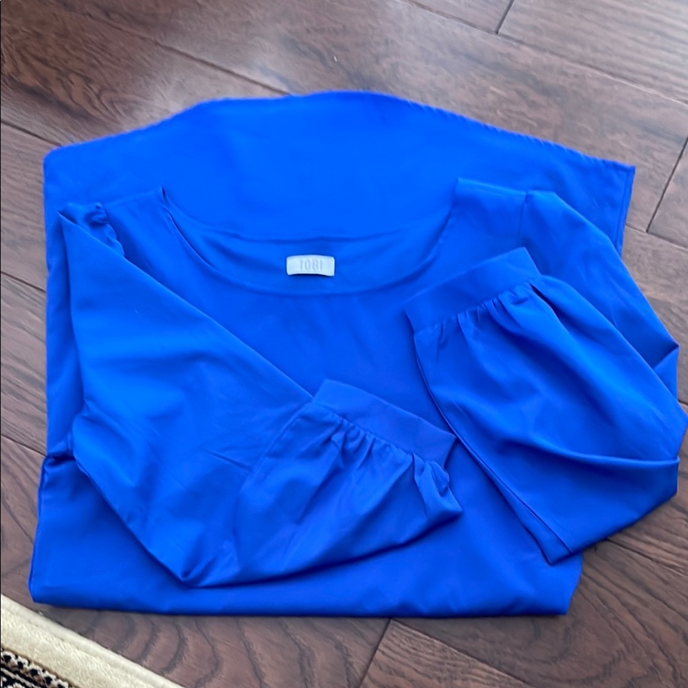 Tobi Royal Blue Long Sleeve Dress